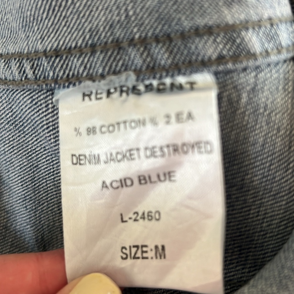 Represent Clothing Destroyed Denim Jacket - image 4